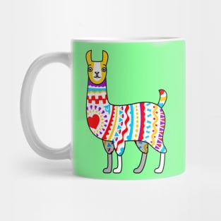 Colorful llama Mug